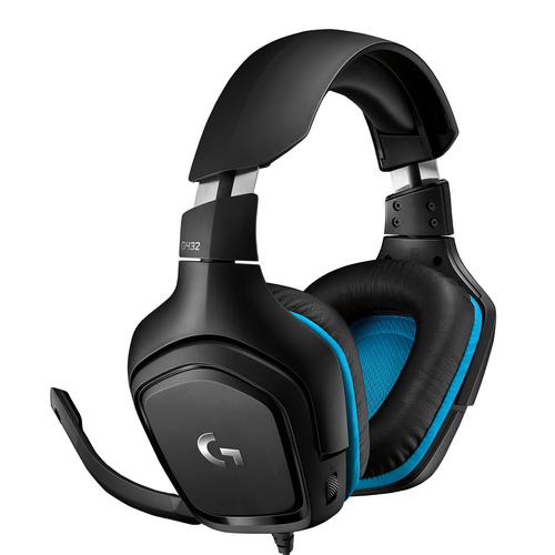 LOGITECH HEADSET G432 GAMING WIRED LEATHERETTE USB