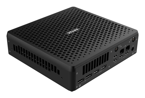 Zotac ZBOX MAGNUS EAMAX395C. Chassis type: 2.6L sized PC, Product type: Mini PC barebone. Supported memory types: LPDDR5X-