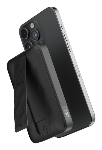 Xtorm Magnetic Wireless Powerbank - 10.000mAh - Midnight Black. Battery capacity: 10000 mAh, Battery technology: Lithium P