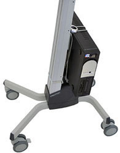 Ergotron Computerhalterung für CPU, Computer, Montagearm, Cart, Medizinischer Wagen, Workstation, Wandhalterung - max. 22,