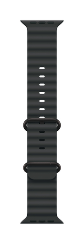 Apple 49mm Black Ocean Band - Black Titanium Finish. Product type: Band, Compatible device type: Smartwatch, Product colou