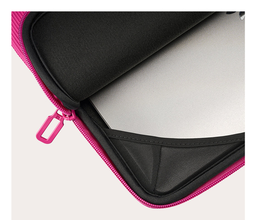 Tucano Colore Carrying Case (Sleeve) for 33 cm (13") to 35.6 cm (14") Notebook - Fuschia - Anti-slip, Scratch Resistant, S