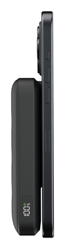 Xtorm Magnetic Wireless Powerbank - 10.000mAh - Midnight Black. Battery capacity: 10000 mAh, Battery technology: Lithium P