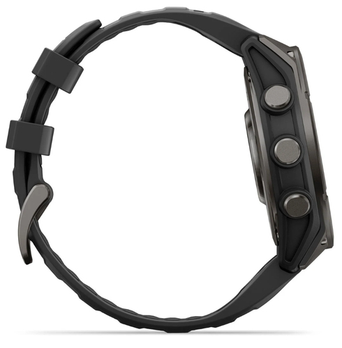 Garmin fēnix 9. Display diagonal: 3.56 cm (1.4"), Display technology: AMOLED, Display resolution: 454 x 454 pixels, Touchs