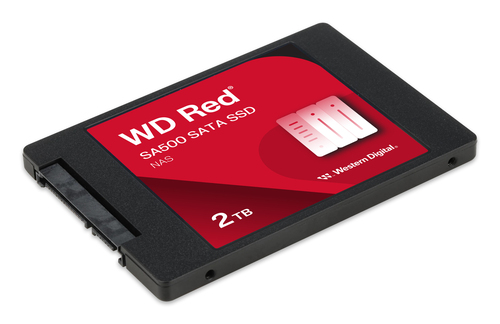 Unità stato solido WD Red SA500 WDS200T2R0A - 2,5" Interno - 2 TB - SATA (SATA/600) - Sistema di archiviazione Dispositivo