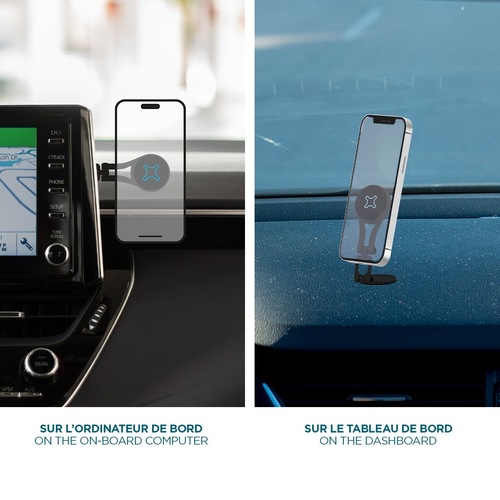 MOBILIS U.FIX Smartphone, Computer, Universal, Car, Office Smartphone-Halterung - Horizontal/Vertikal - Metall - 1 Einheit