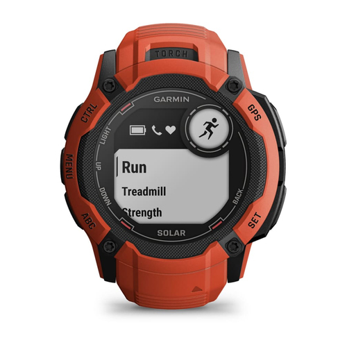 Garmin Instinct 2X Solar. Dimensioni diagonale schermo: 2,79 cm (1.1"), Tecnologia display: MIP, Risoluzione del display: 
