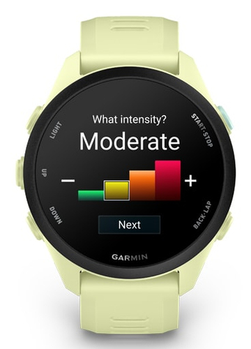 Garmin Forerunner 70. Display diagonal: 3.05 cm (1.2"), Display technology: AMOLED, Display resolution: 390 x 390 pixels, 