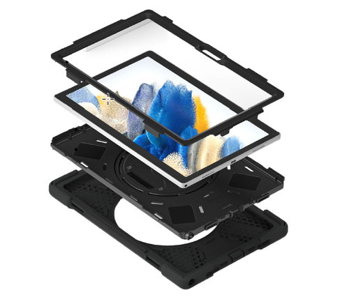 MAXCases Shield Carrying Case for 27.9 cm (11") Samsung Galaxy Tab A11+ Tablet - Black - Shoulder Strap, Hand Strap