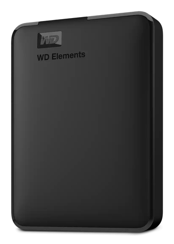 WD Tragbar Festplatte - Extern - 6 TB - Schwarz