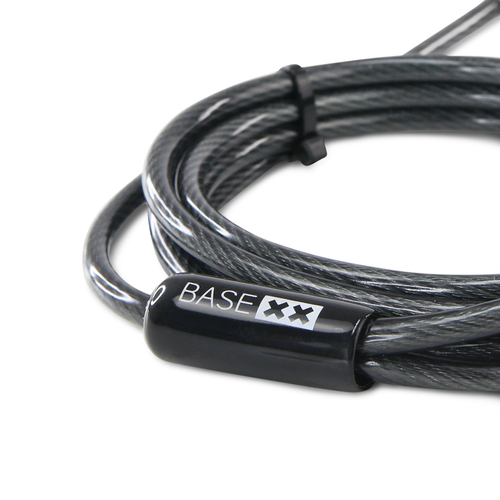 base xx Cable Lock For Notebook, Projector, Printer - 1.50 m Cable - Patented T-bar Lock - Anthracite - Zinc Alloy - For N