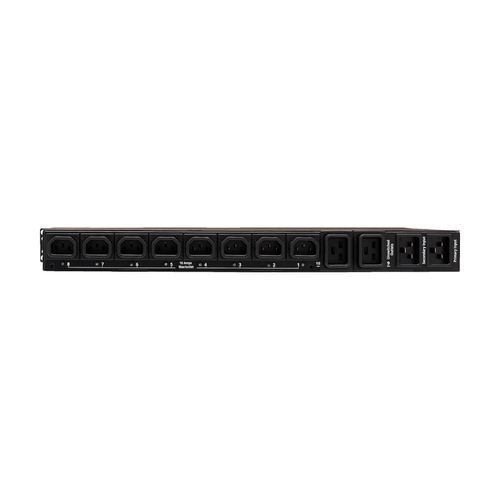 Eaton Tripp Lite PDUMH20HVATNET 3.8kW Single-Phase Switched Automatic Transfer Switch PDU