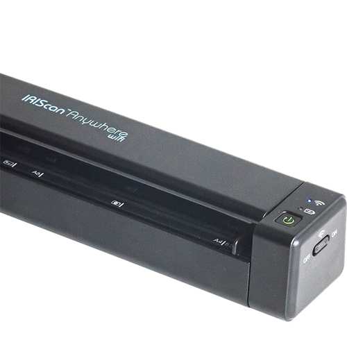 I.R.I.S. IRIScan Anywhere 6 Wifi. Maximum scan size: 215.9 x 279.4 mm, Optical scanning resolution: 1200 x 1200 DPI, Input