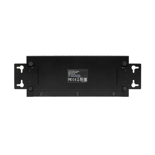 Tripp Lite U360-010-IND 10-Port Industrial-Grade USB 3.x (5Gbps) Hub - 20 kV ESD Immunity, Metal Housing, Mountable. Host 