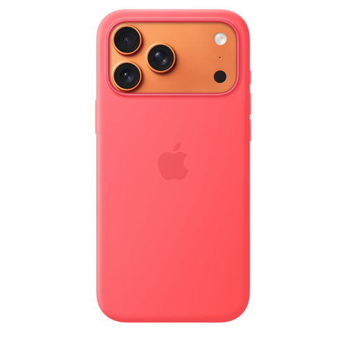 IPHONE 17 PRO MAX SILICONE CASE WITH MAGSAFE BRIGHT GUAVA