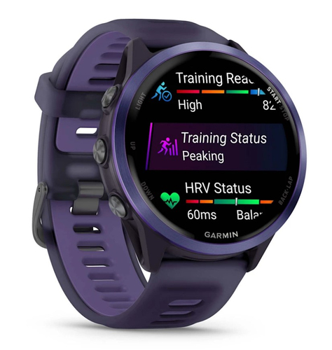 Garmin Forerunner 570. Display diagonal: 3.56 cm (1.4"), Display technology: AMOLED, Display resolution: 454 x 454 pixels,