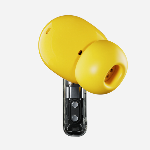 Nothing Ear (a) True Wireless Earbud Stereo Earset - Yellow, Transparent - Binaural - In-ear - 1000 cm - Bluetooth - Noise