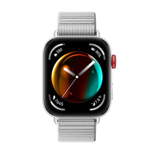 Huawei WATCH FIT 3 Smart Watch - Square Case Shape - 43 mm Case Height - 9.90 mm Case Thickness - Grey Body Color - Grey B