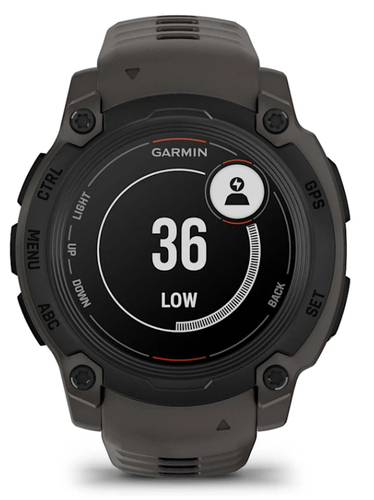 Garmin Instinct E. Display diagonal: 2.18 cm (0.86"), Display technology: MIP, Display resolution: 166 x 166 pixels. Flash