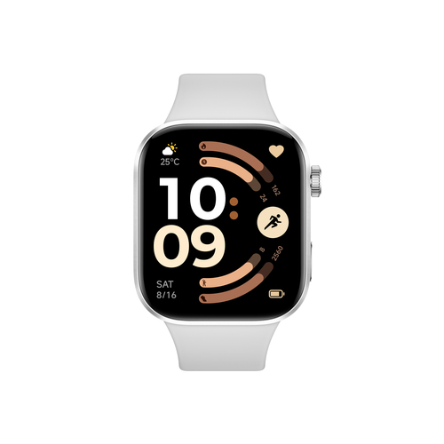Xiaomi Watch 6. Tamanho do ecrã na diagonal: 5,26 cm (2.07"), Tecnologia de apresentação: AMOLED, Resolução: 432 x 514 pix