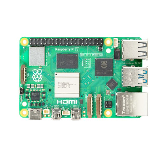 Raspberry Pi 5 Single Board Computer - Cortex A76 - Quad-Core - 2,40 GHz - 4 GB - LPDDR4X - Wireless LAN - Bluetooth - HDM