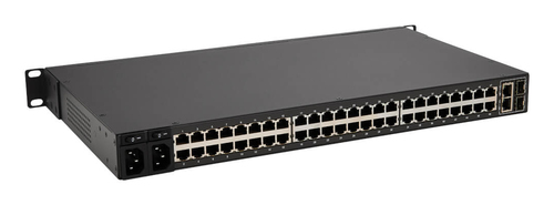 Périphérique de serveur Tripp Lite series B098-048 - Conforme aux normes TAA - Paire torsadée - 2 x Réseau (RJ-45) - 2 x U