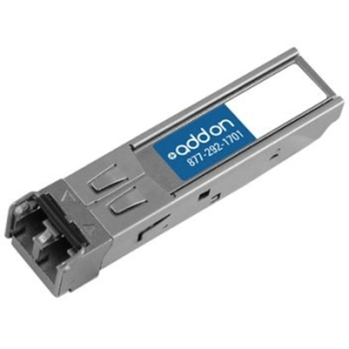AddOn SFP (mini-GBIC) - 1 x RJ-45 10/100/1000Base-TX Network - 1 - TAA Compliant - For Data Networking, Optical Network - 
