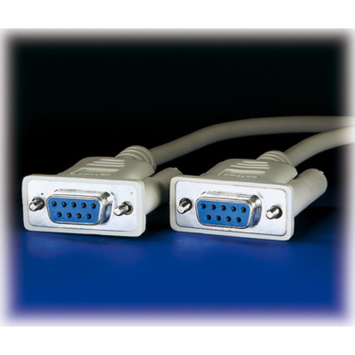 Roline 11.01.9018 1,80 m Seriell Datentransferkabel - Abschirmung - Grau