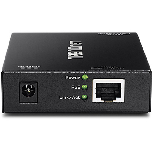 TRENDnet TPE-E100 Network Repeater - New - Network (RJ-45) - 10/100/1000Base-T - Wall Mountable