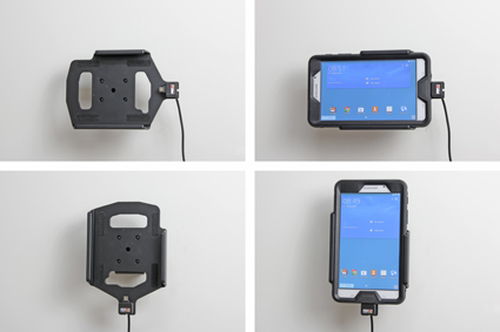 Brodit 512703. Mobile device type: Tablet/UMPC, Type: Active holder, Proper use: Car, Product colour: Black