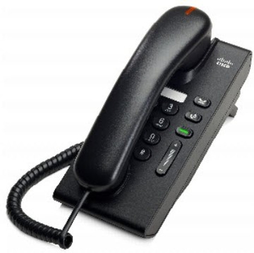Cisco 6901. Tipo de produto: IP Phone, Cor do produto: Carvão. Codecs de voz: G.711, G.711a, G.729a. Protocolos de rede su