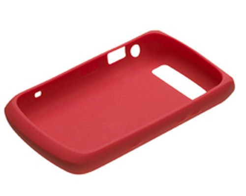 BlackBerry ACC-27288-203 Skin for Smartphone - Dark Red - Rubberized - Silicone