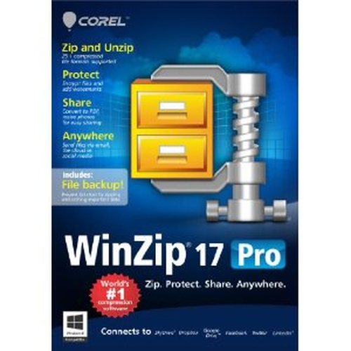 WinZip Pro - Maintenance and Home Use Plan - 1 User - 1 Year - Price Level N - (100000+) - Academic, Volume - Corel Licens