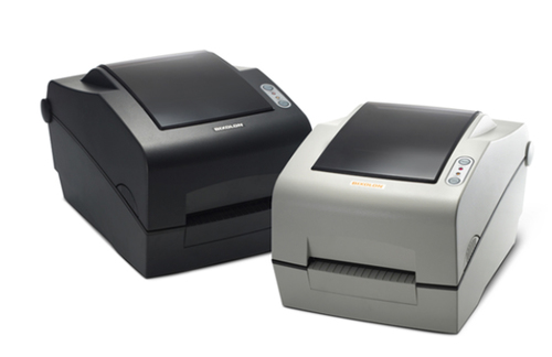 Bixolon SLP-TX400. Print technology: Thermal transfer, Maximum resolution: 203, Print speed: 178 mm/sec. Supported paper w